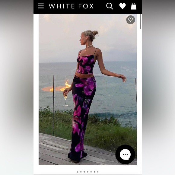 White Fox Boutique Dresses & Skirts - White Fox two piece tank and maxi skirt combo